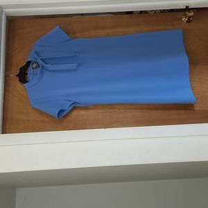 Vince Camuto Blue Bow dress size 12